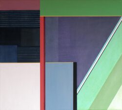 Christine Falk "Manila II" 2020 Öl auf Leinwand